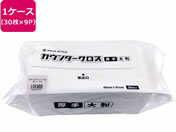 パックスタイル/カウンタークロス ダスター 厚手 大判ホワイト 30枚×9パック