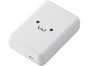 エレコム/モバイルバッテリー 10000mAh シロチャン/DE-C49-10000WF
