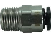 チヨダ/ファイブSUSメイルコネクタ 4mm・R1/8/FS4-01M