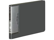 G)コクヨ/クリヤーブック ウェーブカット B6横20P 濃灰 10冊/ラ-T568DM