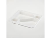 G)パックスタイル/バガス容器 WB弁当 24-20C ラミ 本体 300枚