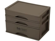 LIV PLUS/�x�X�g�R ���[�P�[�X A4 �����o�� ��� 3�i �u���E��