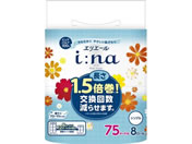 大王製紙/エリエール イーナ トイレットティシュ- 75mシングル8ロール