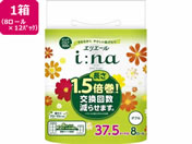 大王製紙/エリエール イーナ トイレットティシュ- 37.5mダブル8ロール×12P