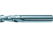 三菱K/2枚刃アルミ加工用 超硬スクエアエンドミルミディアム刃長(M)1mm/C2MAD0100