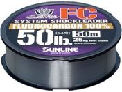 サンライン/SM システムショックリーダーFC 30M 100LB/#30