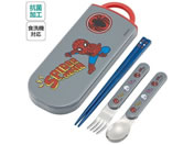 スケーター/抗菌 食洗対応トリオセット SPIDERCOMIC/TACC2AG