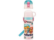スケーター/超軽量2WAYステンレスボトル パウパトGIRL 直飲み470ml