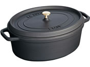 STAUB/ストウブ ピコ・ココット オーバル 27cm ブラック 40500-271