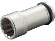 TONE/インパクト用ロングソケット(12角) 27mm/6NW-27L100