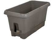 LIV PLUS/ベストコ プランター キャスター付 650型 グレー
