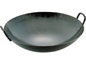 山田/鉄打出 中華鍋 (板厚1.6mm) 48cm