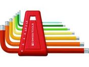 PBスイスツールズ/PB スイスツールズ 六角棒レンチセット(レインボー)/210H-6RB