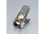 エスコ/バックル ラチェット式 スチール黒メッキ 230kg 25mm/EA982B-501