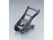 エスコ/バックル ラチェット式 スチール黒メッキ 1650kg 48mm/EA982B-504