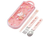 スケーター/抗菌 食洗機対応 トリオセット キティ ビッグリボン/TACC2AG