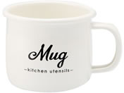 豊琺瑯/Lilly White ホーロー マグカップ 「Magcup」/LW-208