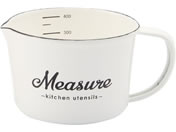 豊琺瑯/Lilly White ホーロー メジャーカップ S 「MeaSure」