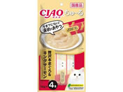 いなば/CIAO ちゅーる 贅沢本まぐろ&キングサーモン 14g×4本