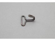エスコ/フック スチール黒メッキ 5個 30mm/EA628RT-553
