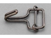 エスコ/フック スチール黒メッキ 5個 30mm/EA628RT-653