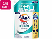 KAO/アタックZERO 部屋干し つめかえ用 1460g 6個
