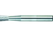 TRUSCO/超硬バー 逆テーパー型 Φ6(10°)×刃長8×軸6 ダブルカット/TB52C060