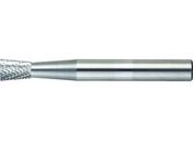 TRUSCO/超硬バー 逆テーパー型 Φ6×刃長8×軸6 シングルカット/TB52C060S