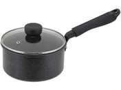 LIV PLUS/ベストコ 片手鍋 16cm ダークグレー