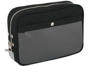SANEI/帆布メール用ポーチ(M)馬蹄錠金具付 黒/PM-U-01