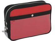 SANEI/帆布メール用ポーチ(M)馬蹄錠金具付 赤/PM-U-02