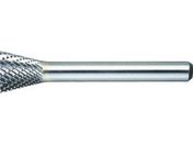 TRUSCO/超硬バー 逆テーパー型 Φ19×刃長16×軸6 ダブルカット/TB52C190