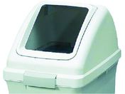 コンドル/屋内用屑入れ リサイクルトラッシュECO-70用 角穴蓋 白