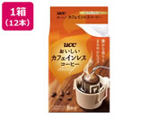 UCC/おいしいカフェインレスコーヒー ドリップコーヒー 8P 12パック