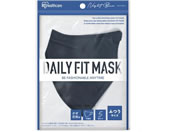 アイリス/DAILYFITMASK立体 ふつう 5枚入 ナイトブルー