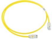 パンドウイット/カテゴリ6A細径パッチコード 2m 黄 UTP28X2MYL/UTP28X2MYL
