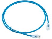 パンドウイット/カテゴリ6A細径パッチコード 5m 青 UTP28X5MBU/UTP28X5MBU
