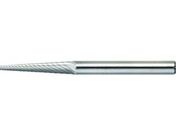 TRUSCO/超硬バー テーパー型 Φ3(7°)×刃長16×軸3 シングルカット/TB5A030S