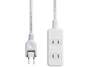 エレコム/雷ガードタップ シャッター付 3個口 5m/T-KST02-22350WH