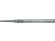 TRUSCO/超硬バー テーパー型 Φ3(14°)刃長11×軸3 シングルカット/TB5A031S