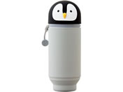 リヒトラブ/SMART FIT プニラボ スタンドペンケース(BIGサイズ)ペンギン