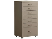 宮武製作所/ドロワーキャビネット Muun 7段 ベージュ/DCB-7S