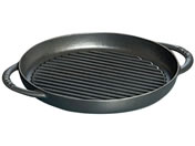 STAUB/ストウブ ピュアグリル ラウンド 26cm ブラック 40509-377