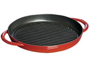 STAUB/ストウブ ピュアグリル ラウンド 26cm チェリー 40510-309