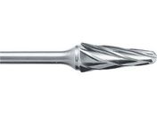 スーパー/スーパー超硬バー アルミカット ロー付タイプ シャンク径6mm テーパー型 刃径:9.5/SB7C01SA