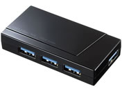 サンワサプライ/USB3.2 Gen1 4ポートハブ/USB-3H418BKN