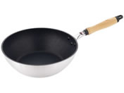 LIV PLUS/ベストコ 深型フライパン 26cm ガス火専用 シルバー