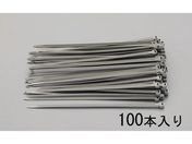 エスコ/結束バンド 耐候性 OD色 100本 100×2.6mm