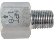 ASOH/ステンレス製 変換内外ソケット 外PT1/8×内NPT1/8/NF-8311