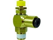 チヨダ/フジスピードコントローラα(金属)メーターアウト4mm・R1/8/4-01SC-O
